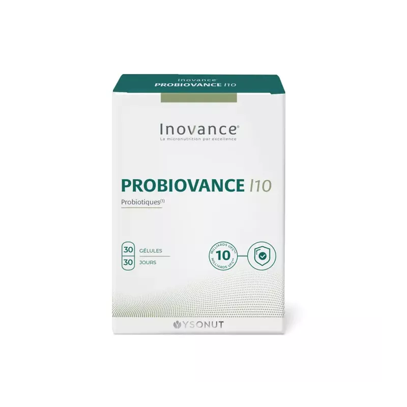 Probiovance I 10 Inovance - Flore intestinale - 30 gélules