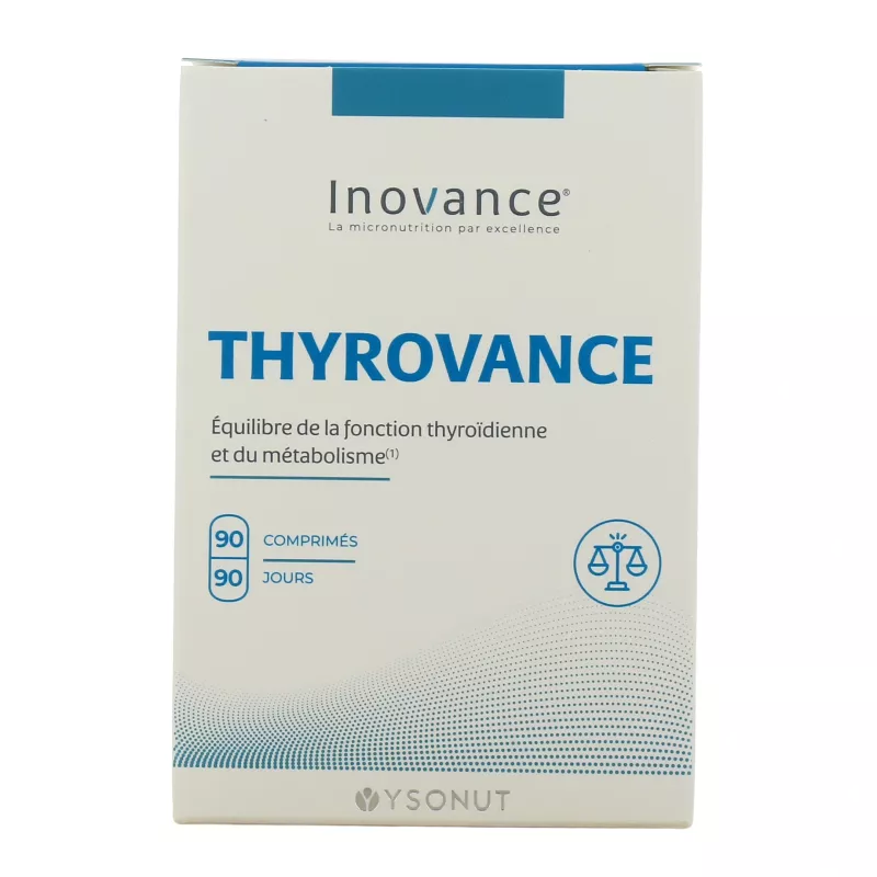Thyrovance Inovance - Équilibre de la thyroïde - 90 comprimés