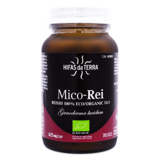 Mico Rei de Hifas da Terra - Reishi - 70 gélules