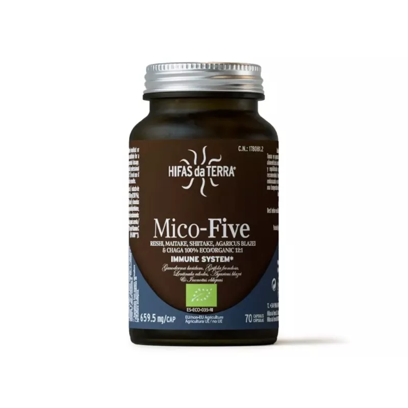 Mico Five de Hifas da Terra - Système immunitaire - 70 gélules