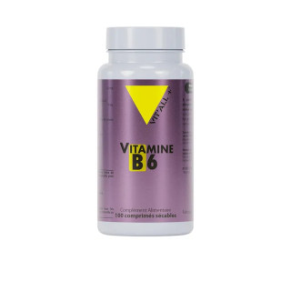 Vitamine B6 de Vitall+ - Système immunitaire - 100 comprimés