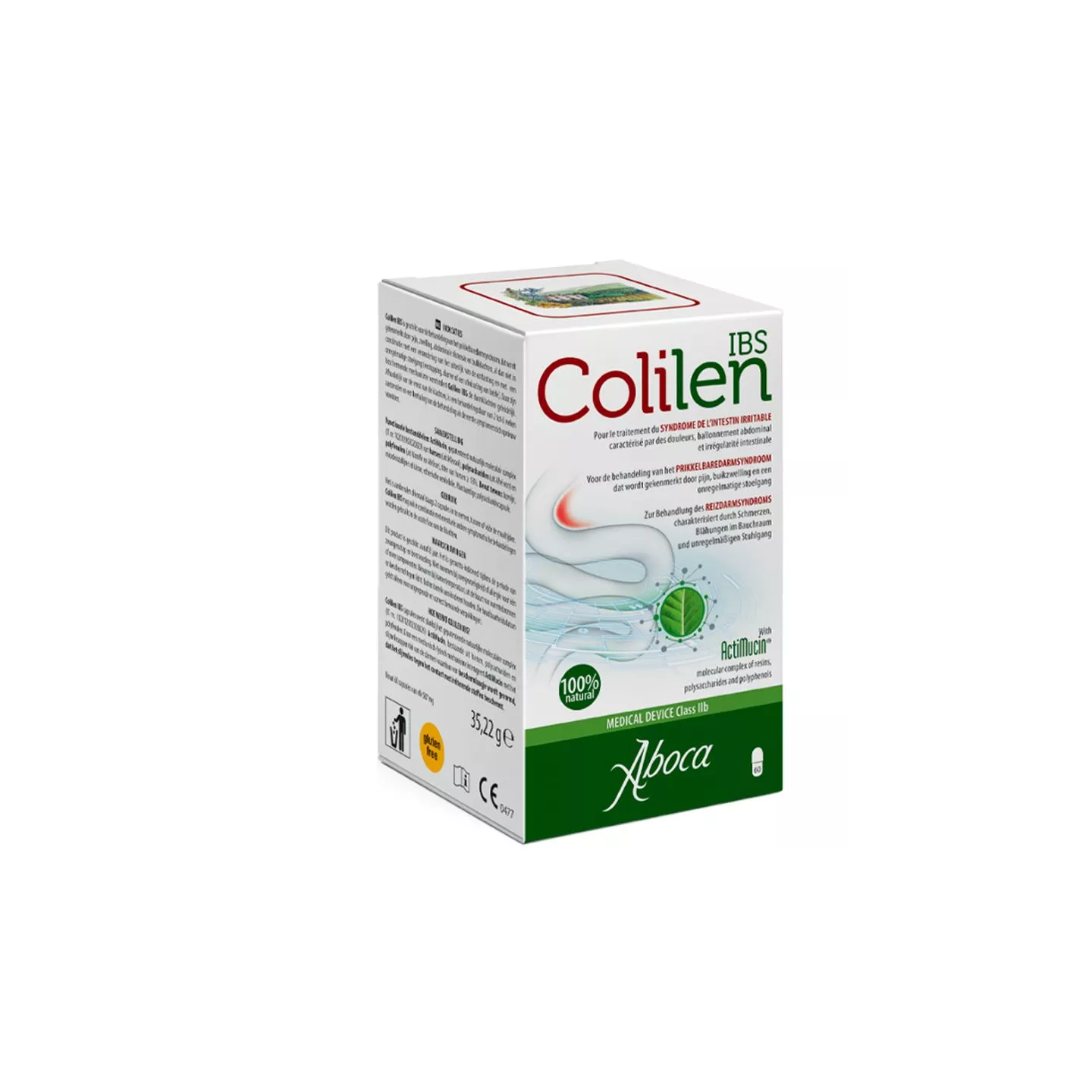 Colilen IBS Aboca - Syndrome de l'intestin irritable - 60 gélules