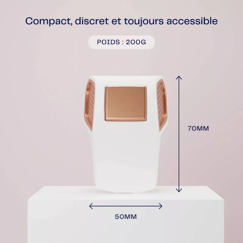 Dispositif de cryothérapie portable anti-bouffées de chaleur Héra Athana