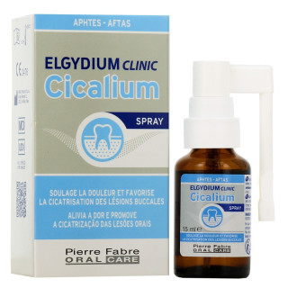 Spray aphtes & lésions buccales Clinic Cicalium Elgydium - 15ml