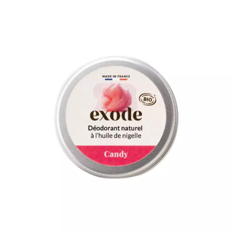 Déodorant baume naturel et bio Candy Exode - 10g