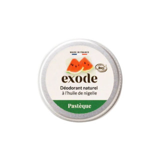 Déodorant baume naturel et bio Pastèque Exode - Format voyage 10g