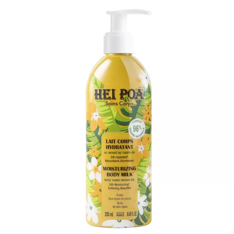 Lait hydratant corps au Monoï Hei Poa - 250ml