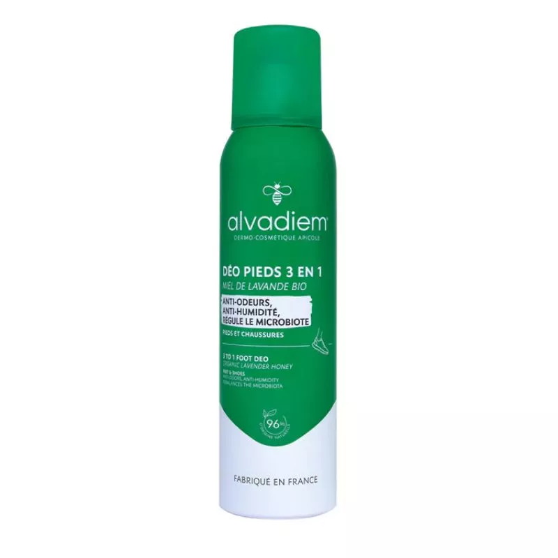 Déo pieds 3 en 1 au miel de lavande Bio Alvadiem - 150ml