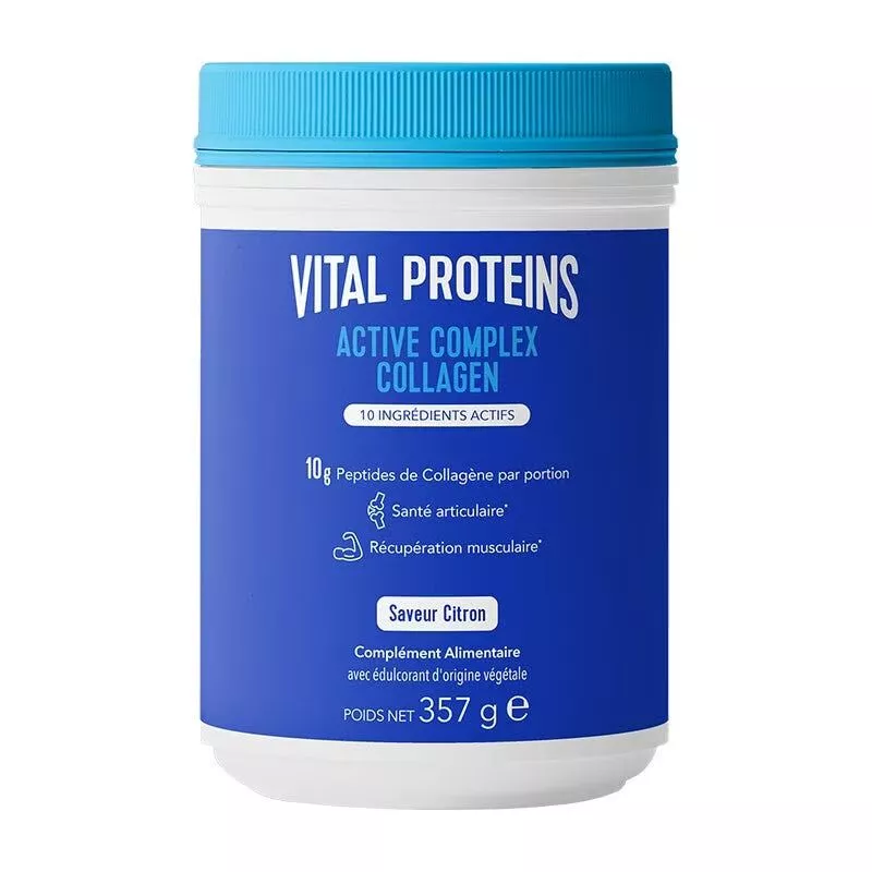 Active Complex Collagen arôme citron Vital Proteins - 357g