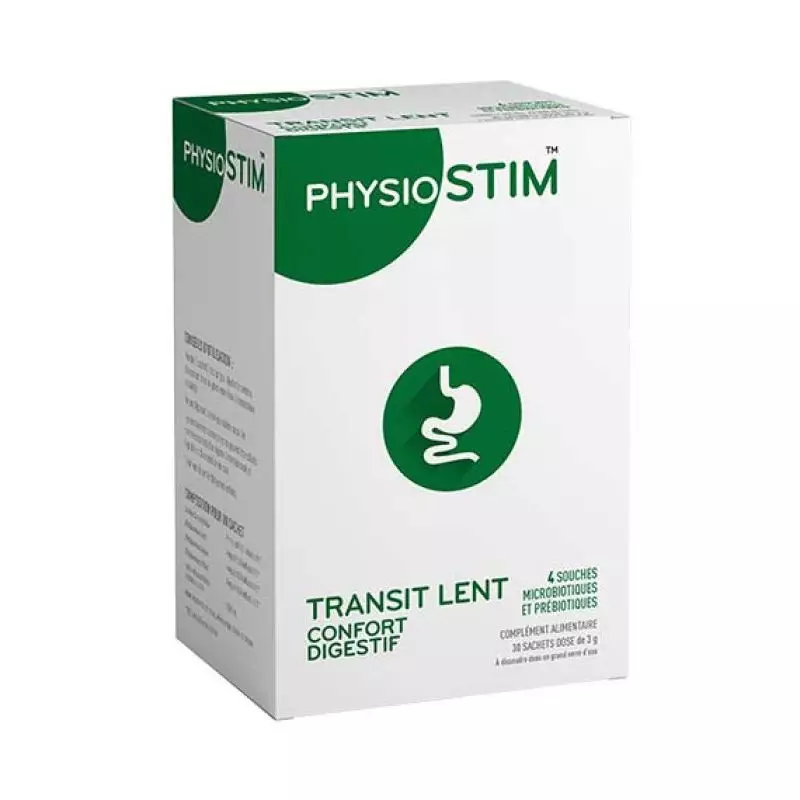 Immubio Physiostim constipation confort digestif - 12 sachets