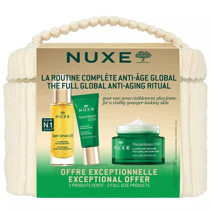 Vanity routine complète anti-âge global Édition Limitée Nuxe - 3 soins