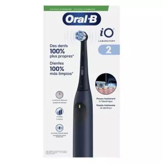 Brosse à dents électrique connectée noire Série 2 Oral-B iO