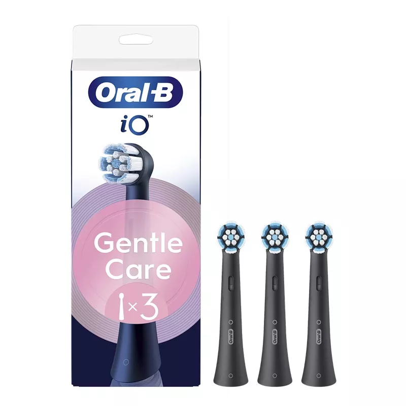Brossettes brosse à dents électrique Gentle Care Oral-B iO - 3 brossettes