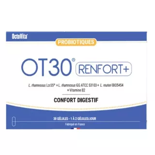 OctoVita OT30 Renfort+ PediAct - Confort digestif - 30 gélules