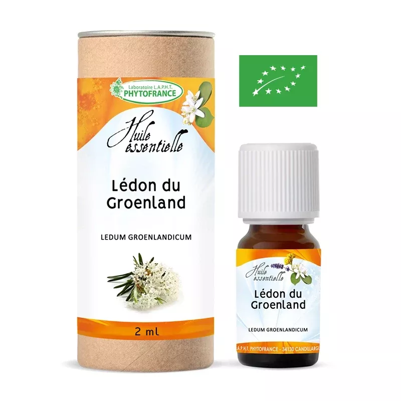 Huile essentielle de Lédon du Groenland Bio Phytofrance - 10ml