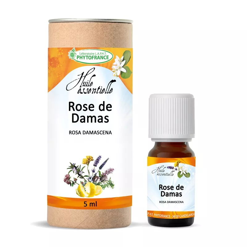 Huile essentielle Rose de Damas de Phytofrance - 5ml