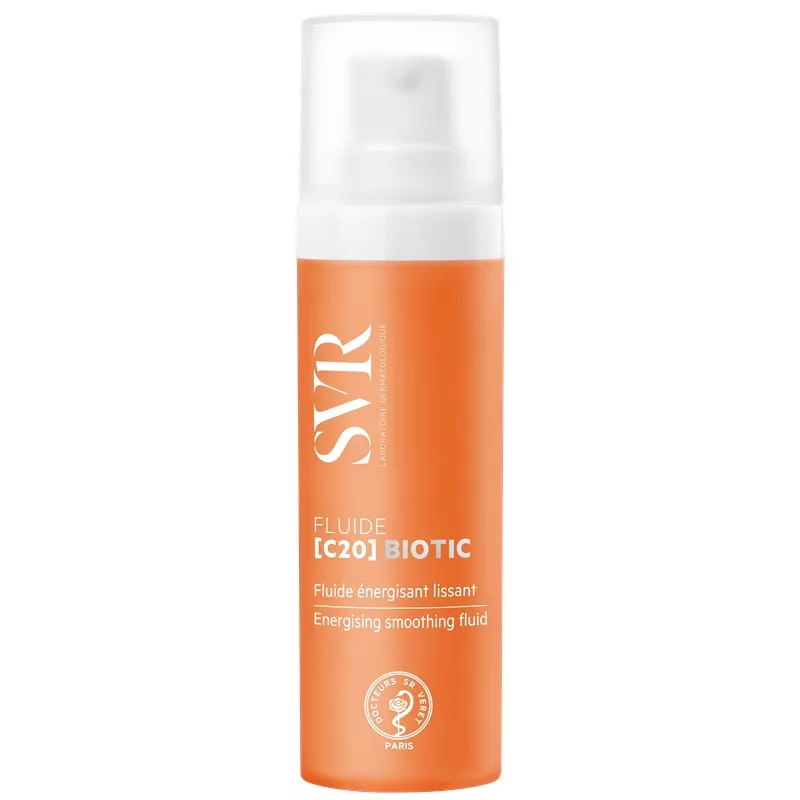 Fluide énergisant lissant [C20] BIOTIC SVR - Teint terne - 30ml