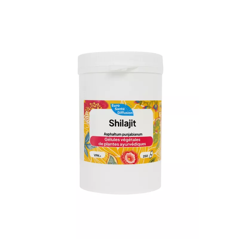 Shilajit 500mg Phytofrance - Énergie, cerveau et immunité - 250 gélules