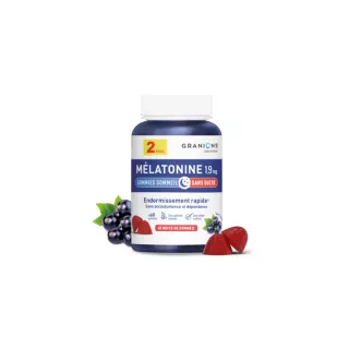Mélatonine 1,9 mg Granions - Endormissement - 30 gummies