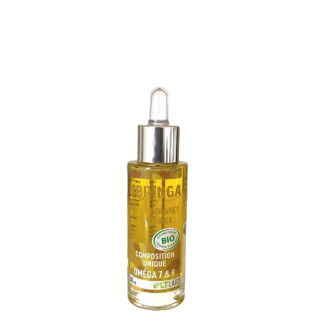 Huile précieuse vierge de moringa Bio LT Labo - Peau, ongles et cheveux - 30ml