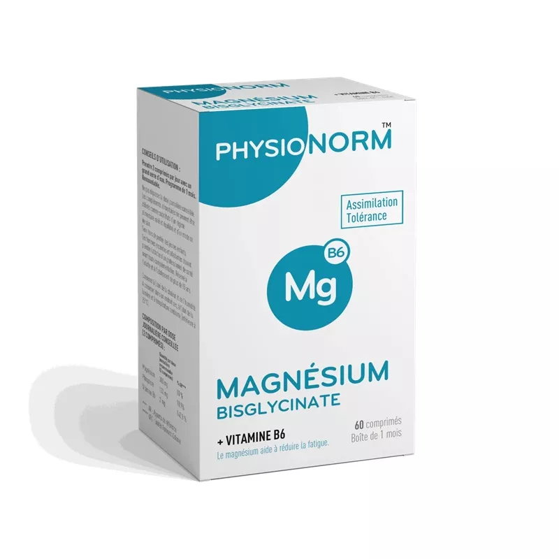 Physionorm Magnésium + Vitamine B6 Immubio - 60 capsules + 2 x 30 comprimés