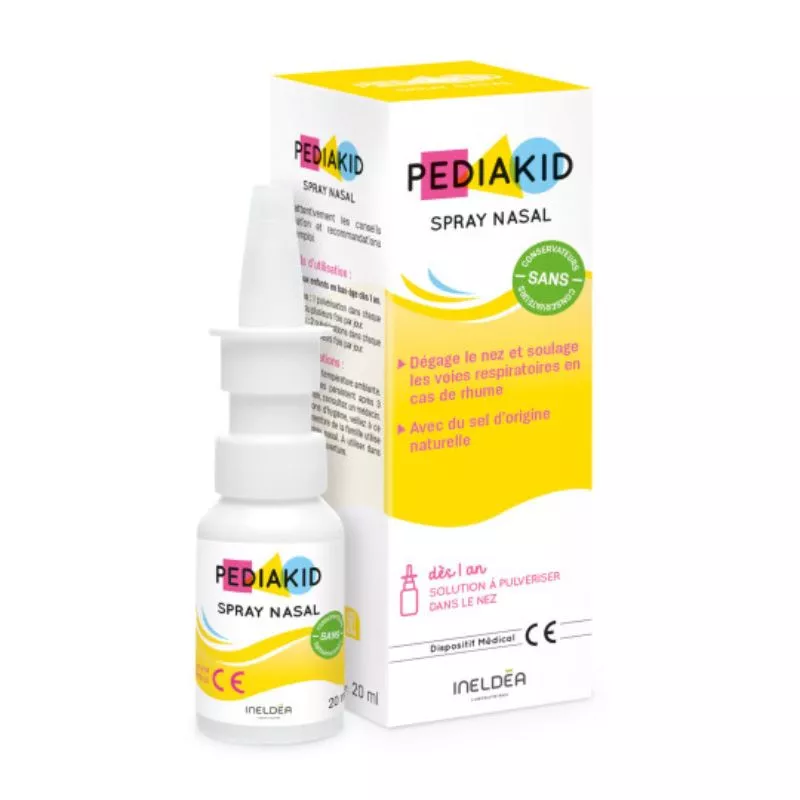 Spray nasal Pediakid - Symptômes du rhume - 20ml