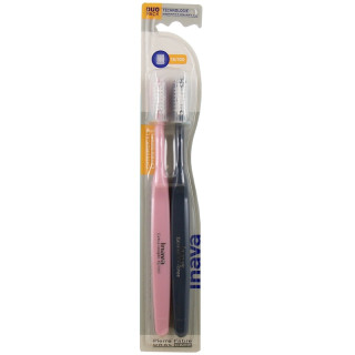 Brosse à dents chirurgicale extra souple 15/100 post-intervention Inava - Lot de 2