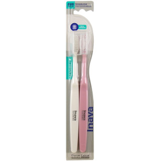 Brosse à dents Sensibilité 18/100 dents sensibles Inava - Lot de 2
