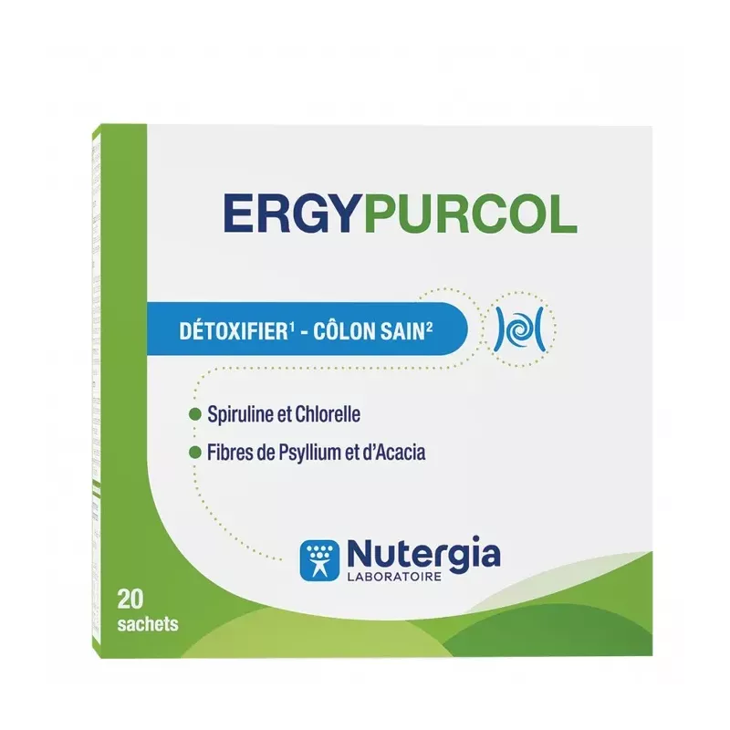 Ergypurcol Nutergia - Santé intestinale - 20 sachets