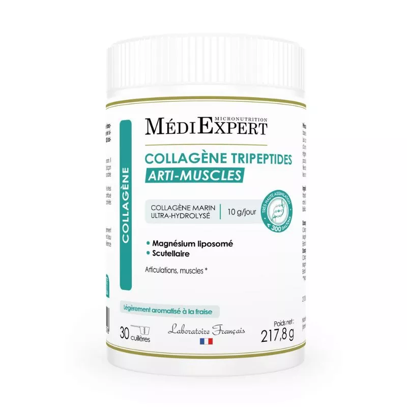 Collagène tripeptides arti-muscles Mediexpert - Articulations & muscles - 217.8g