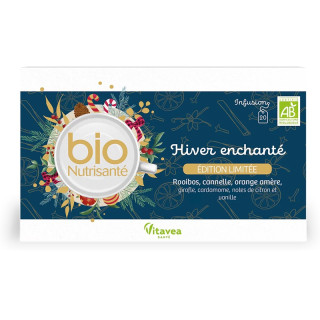Infusion Hiver enchanté Bio Vitavea - Chaleureuse et réconfortante - 20 sachets