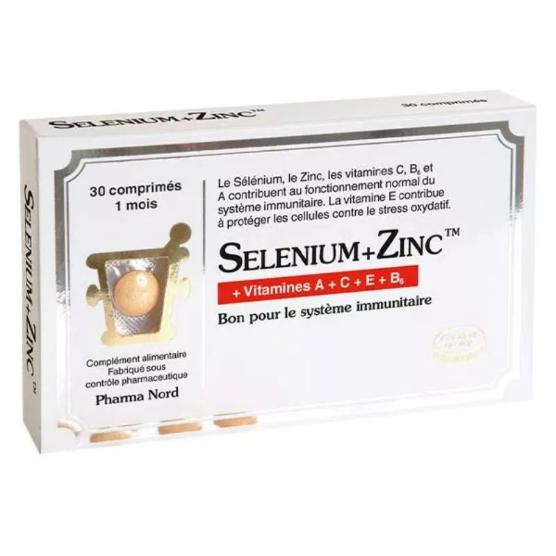 Selenium+Zinc Pharma Nord - Système immunitaire - 90 comprimés