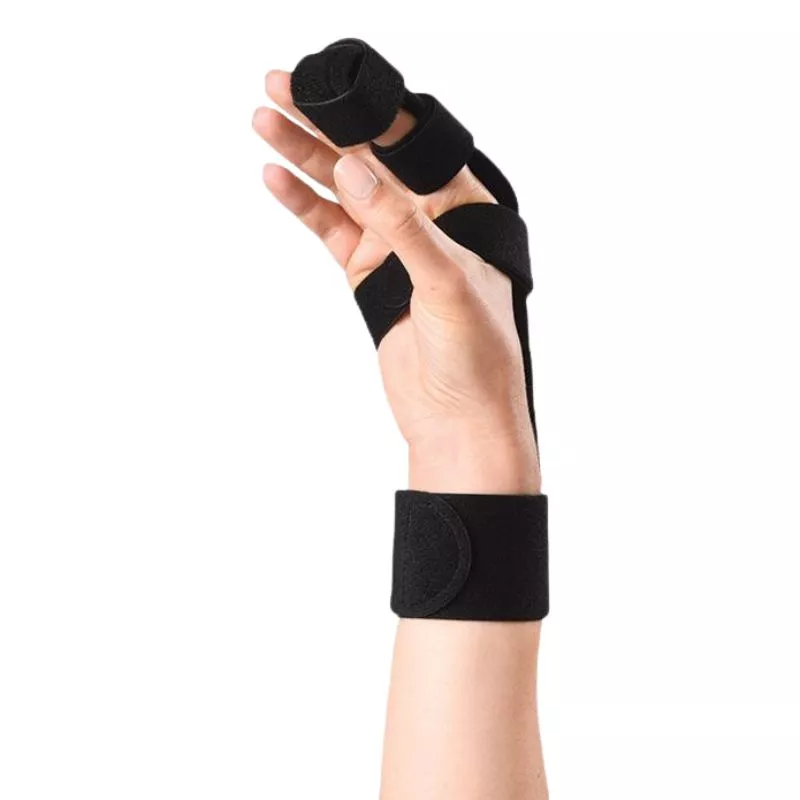 Attelle de doigt poignet noir Gibaud - Entorse, luxation ou fracture