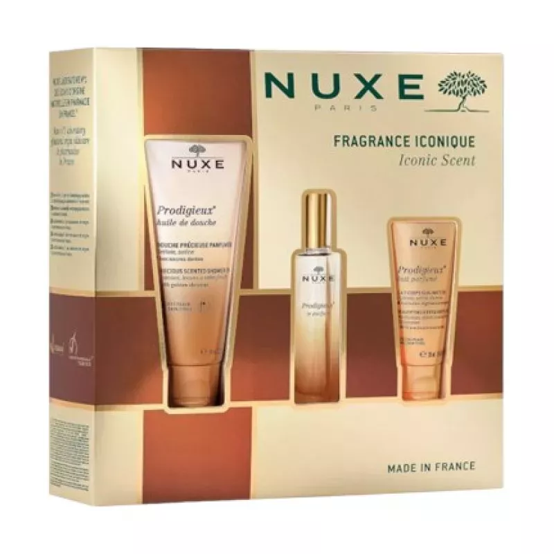 Coffret Fragrance Mythique Prodigieux® de Nuxe - 3 soins iconiques