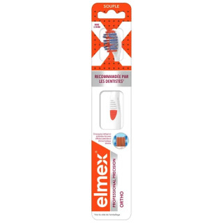Brosse à dents souple Ortho Elmex - Hygiène dentaire