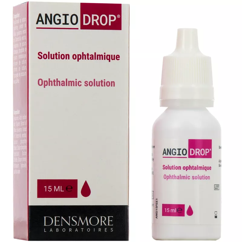 Solution ophtalmique Angiodrop Densmore - 15ml