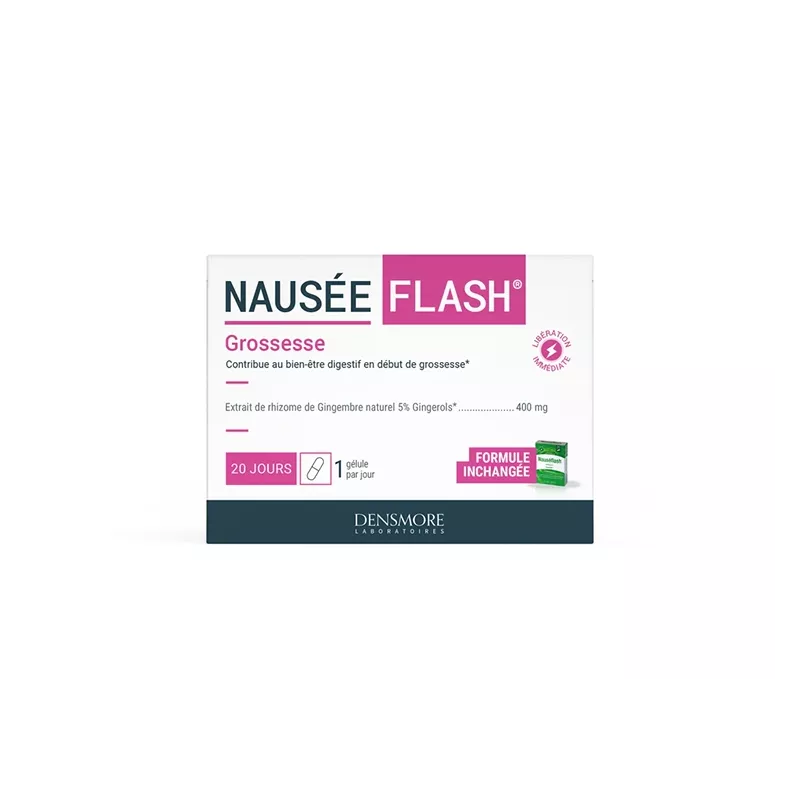 Nausée flash 20 gélules