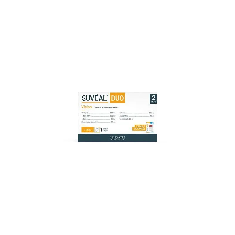 SUVEAL DUO Rétine 60 capsules