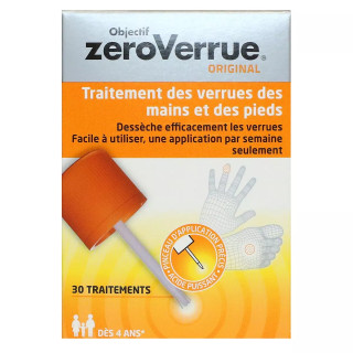 Objectif ZeroVerrue Original flacon de Mylan - Verrues - 5ml