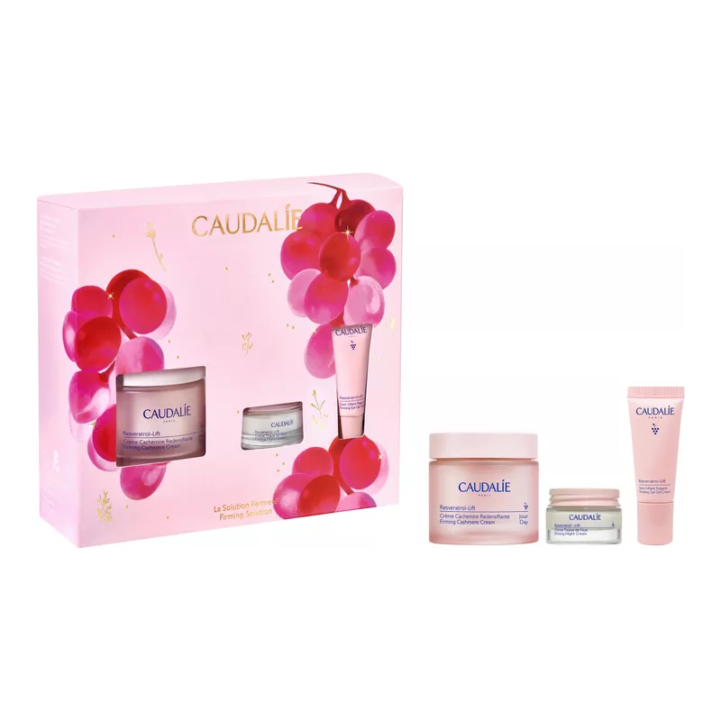 Coffret solution fermeté Resveratrol-Lift Caudalie - 3 soins