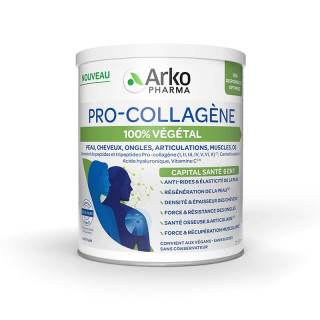 Pro-Collagène 100% Végétal capital santé Arkopharma - Anti-âge - 231g