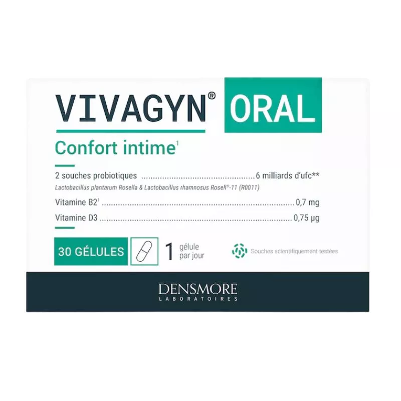 Vivagyn oral Densmore - Confort intime - 30 gélules