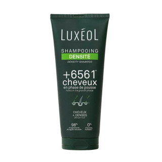 Shampoing densité capillaire Luxéol - +6561 cheveux en phase de pousse - 200ml