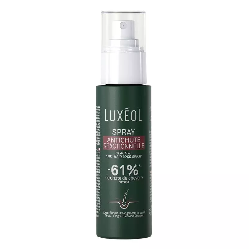 Spray antichute réactionnelle Luxéol - 6250 cheveux sauvés de la phase de chute - 50ml