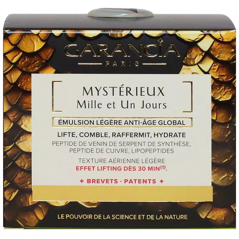 Émulsion de jour anti-âge Mystérieux Mille et Un Jours Garancia - 30ml