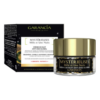Crème de nuit anti-âge global Mystérieuses Mille et Une Nuits Garancia - 30ml