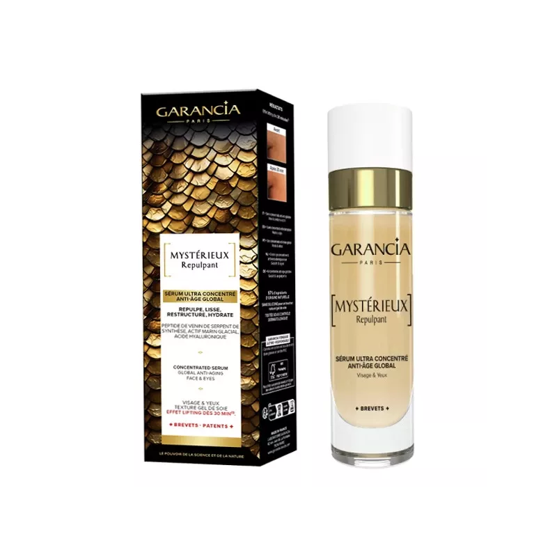 Sérum de soin anti-âge Mystérieux Repulpant Garancia - 30ml