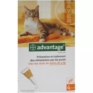 Advantage Chat -4kg, 4 pipettes