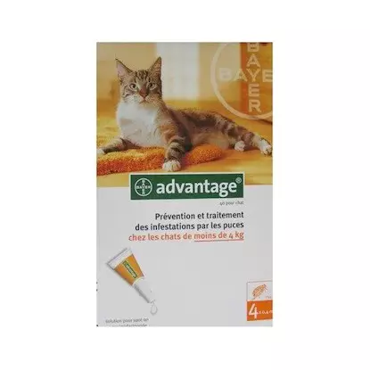 Advantage Chat -4kg, 4 pipettes