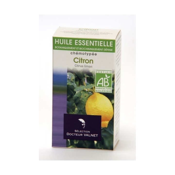 citron huile essentielle bio Valnet 10ml